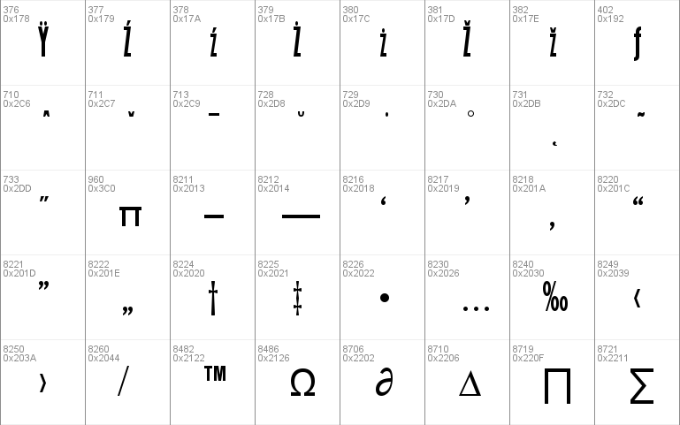 Gill Sans MT Ext Condensed Bold