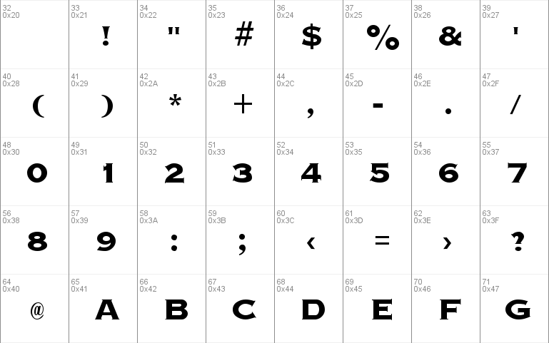 Graverplate Extrabold