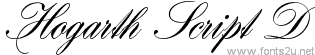 Hogarth Script D