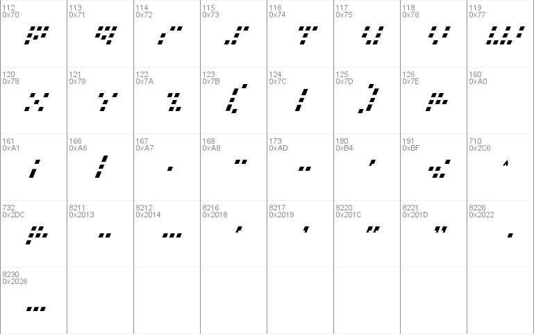 Iconian Italic