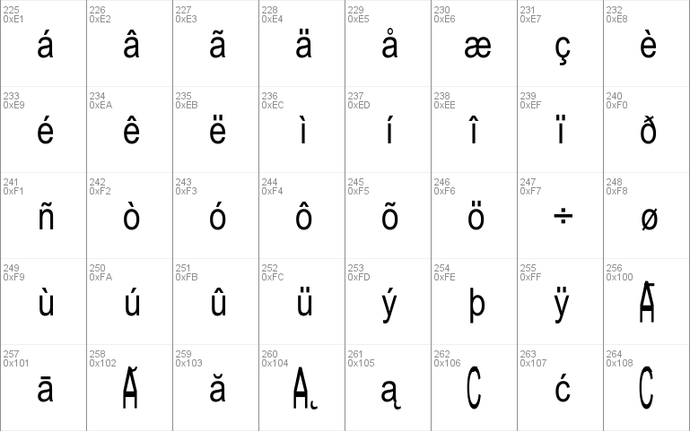 Julia Special Font H