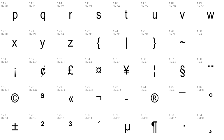 Julia Special Font W