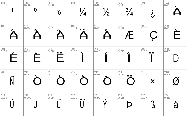 Julia Special Font W