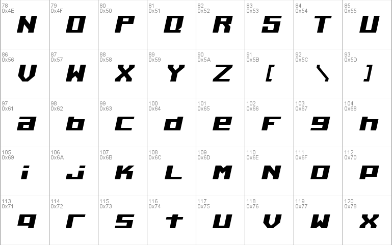 Kiloton Italic