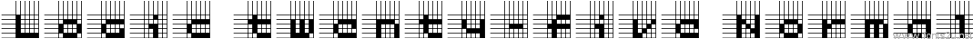 Logic twenty-five Normal