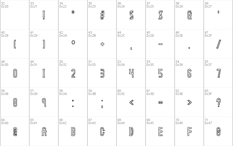 Lucid Type B Outline (BRK)