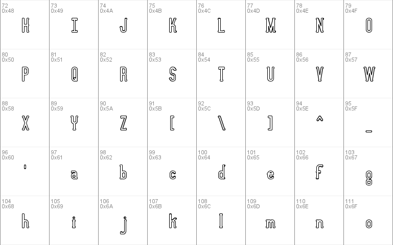 Lucid Type B Outline (BRK)