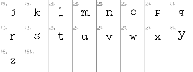 Mattfont