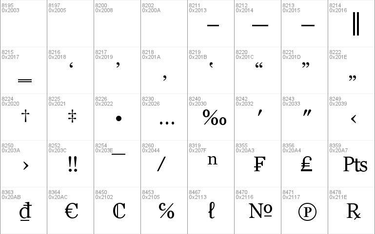 MS Reference Serif