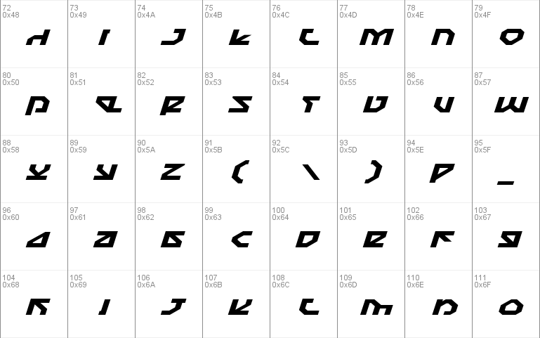 Nostromo Expanded Italic