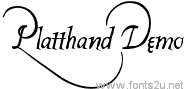 Platthand Demo