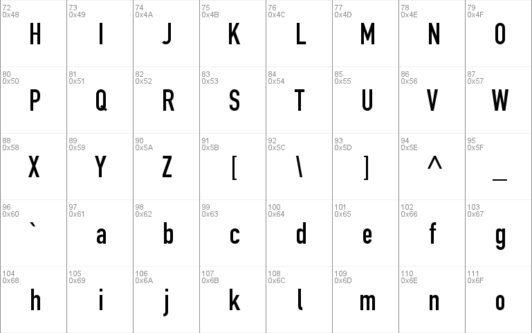 Reducto Condensed SSi