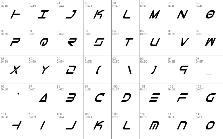 Tele-Marines Cond Bold Italic