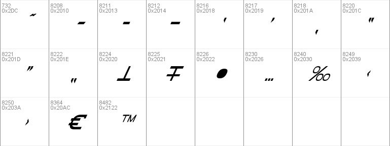 Tele-Marines Condensed Italic