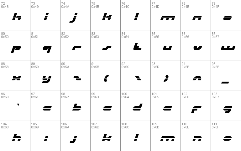 uni-sol laser italic