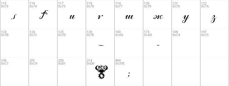 Kremlin Tsaritsa Script Italic