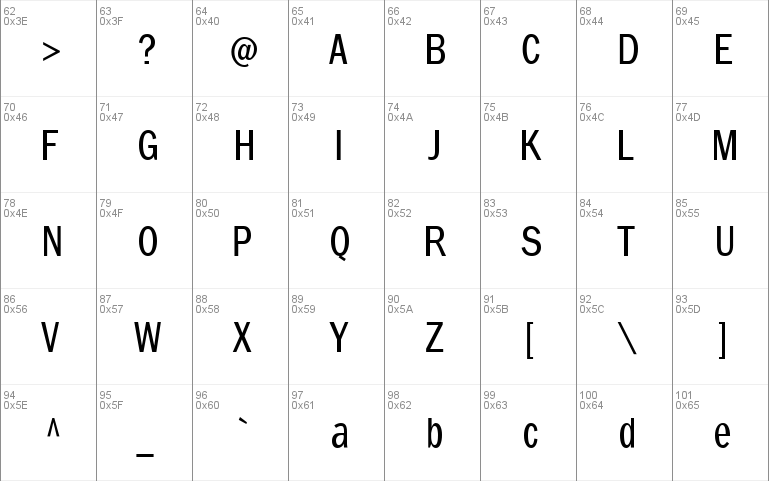 PhonebookFont