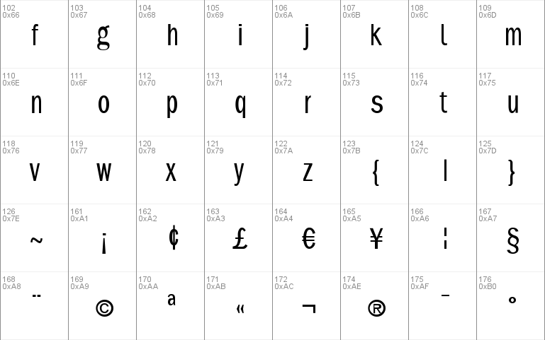 PhonebookFont