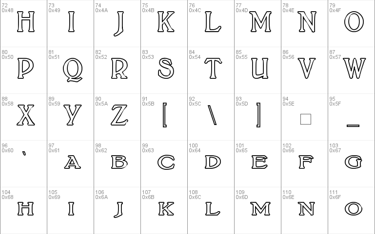 BoltonTitlingOutline