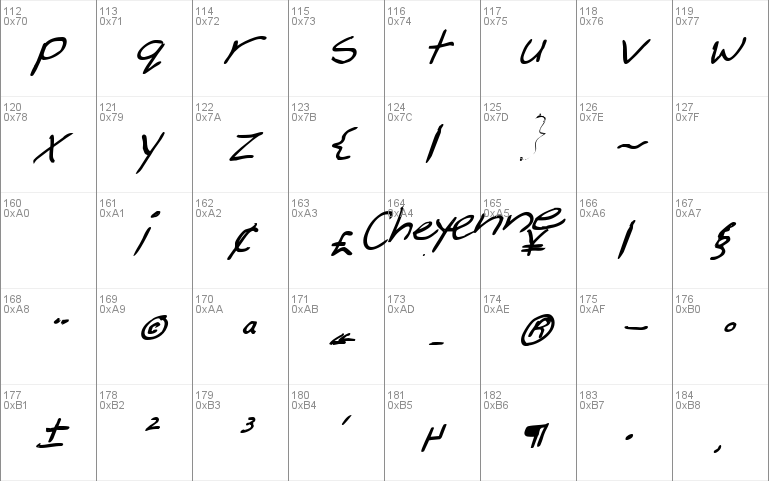 Cheyenne Hand Bold Italic