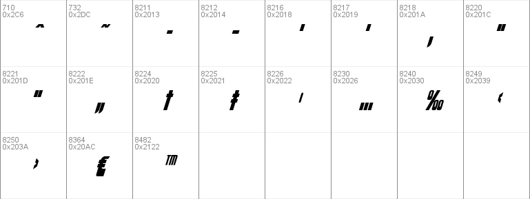 Eldebaran Condensed Italic