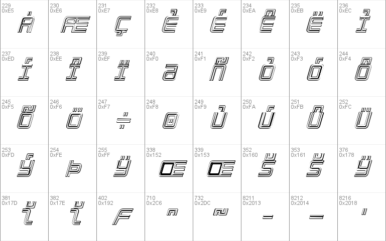 Election Day 3D Italic