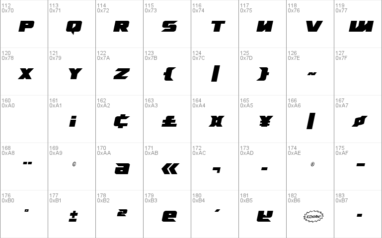 Emissary Condensed Italic