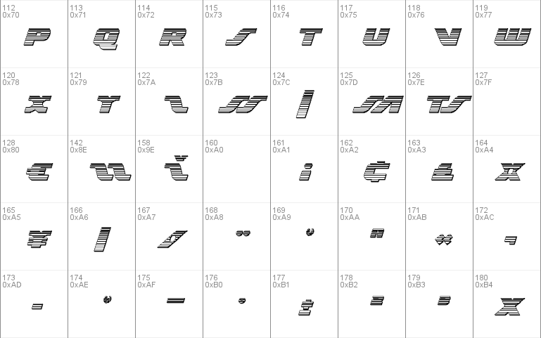 Federal Escort Chrome Italic