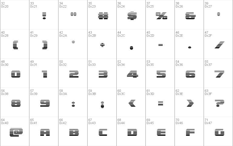 Federal Escort Scanlines