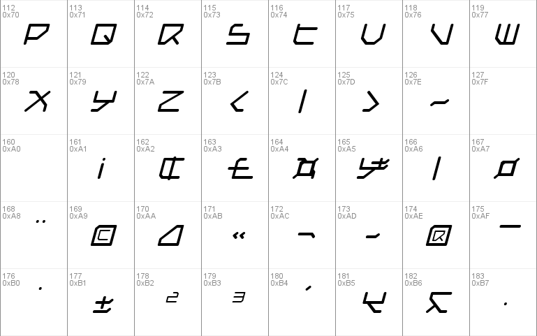 Federapolis Italic