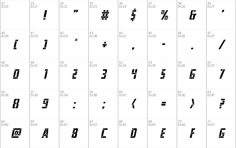 Frank-n-Plank Light Italic