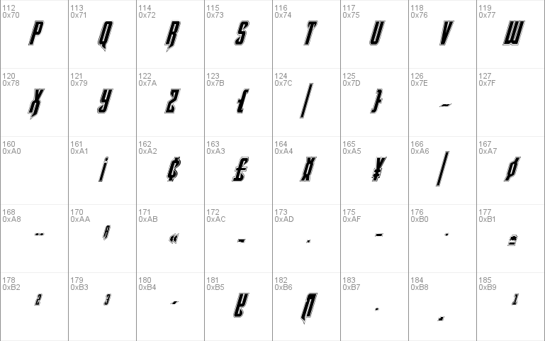 Hawkmoon Academy Italic