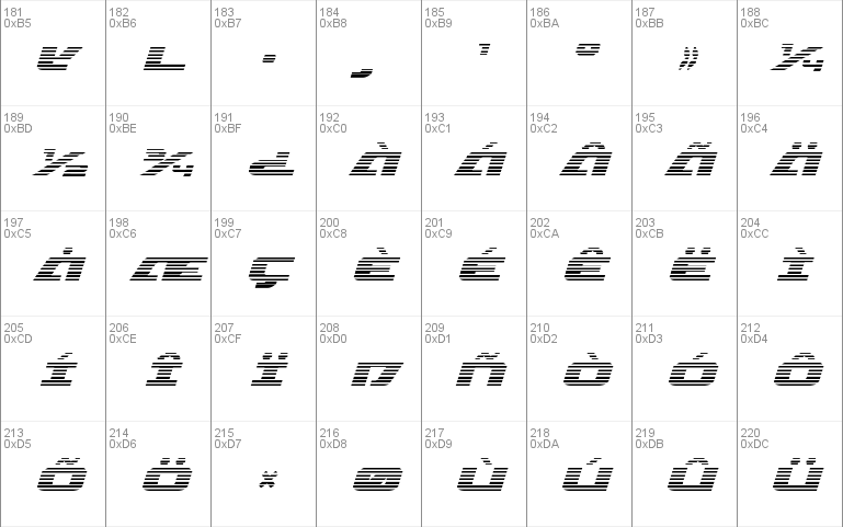 Iapetus Gradient Italic