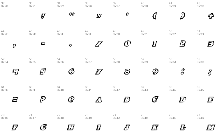 Icebox Art Italic