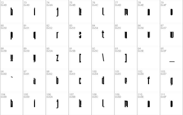 Andiron Outline NF