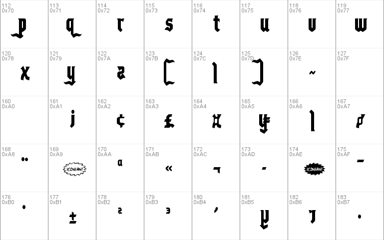 Empire Crown Condensed