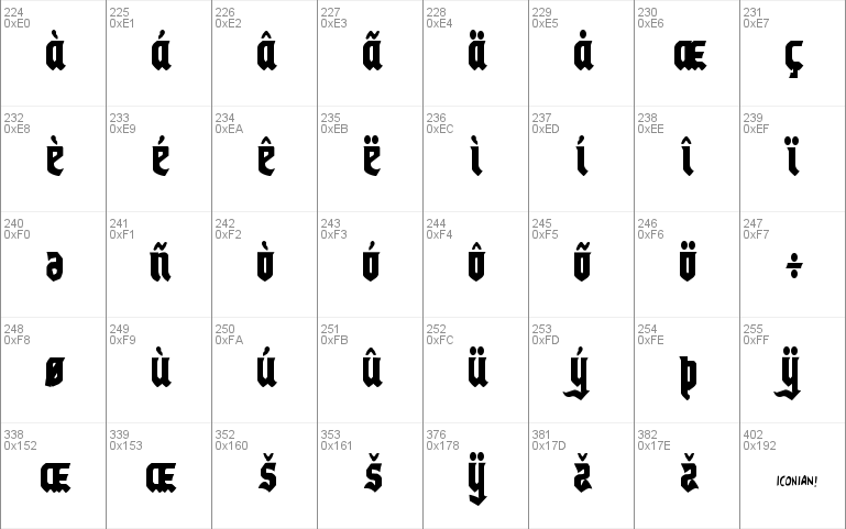 Empire Crown Condensed