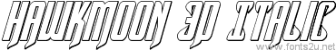 Hawkmoon 3D Italic