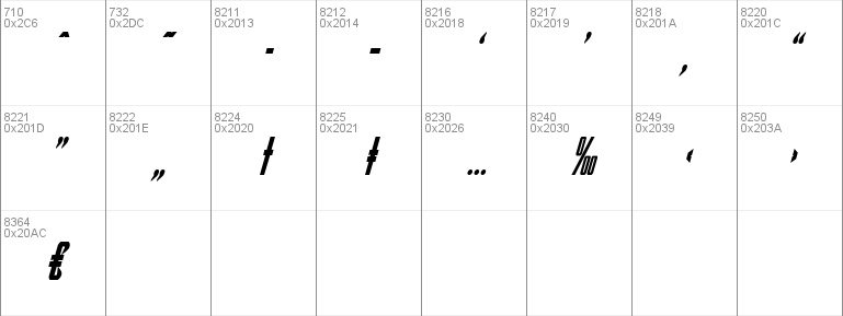 Hawkmoon Condensed Italic