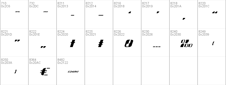 Jetway Expanded Italic