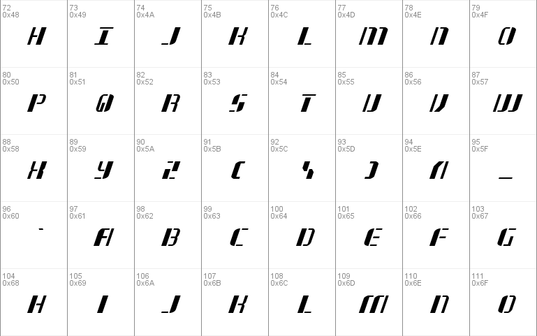 Jetway Italic