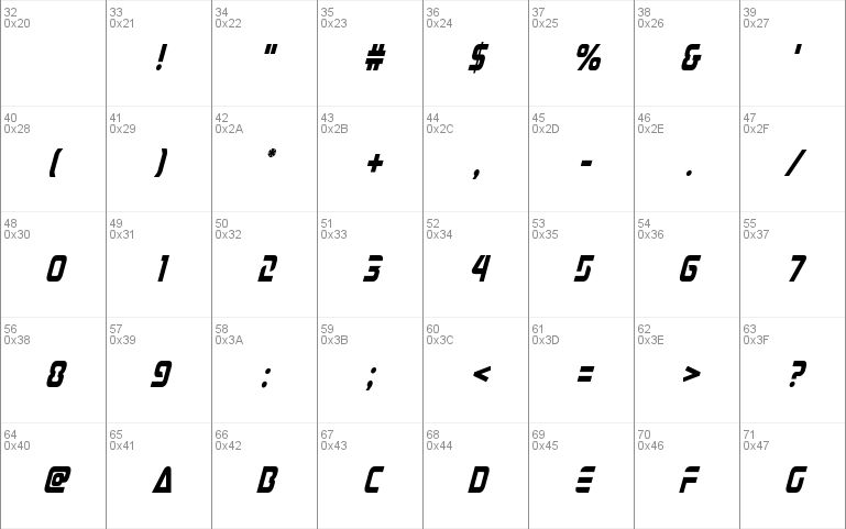 Judge Condensed Italic