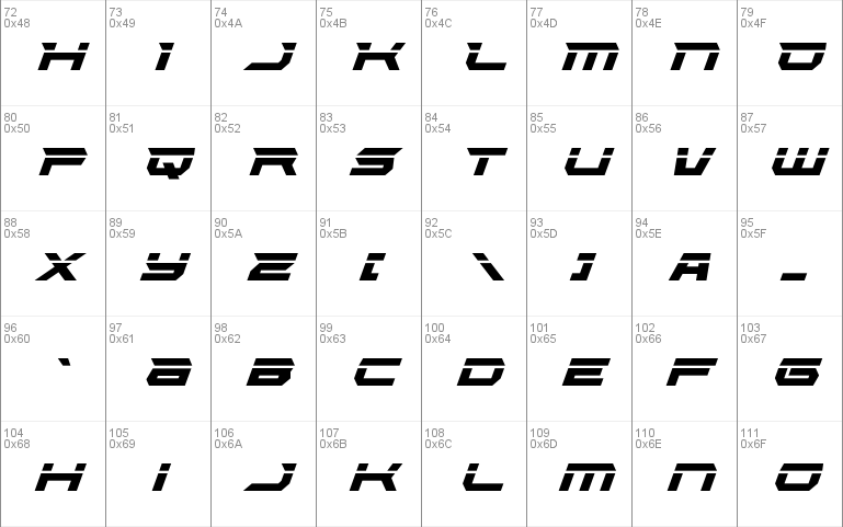 Lethal Force Laser Italic