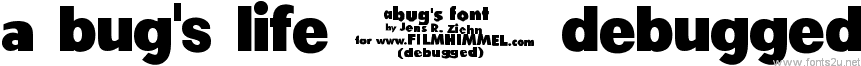 a bug's life - debugged
