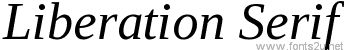 Liberation Serif