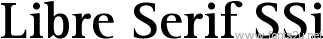 Libre Serif SSi