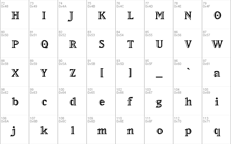 MatrixInlineExtraBold