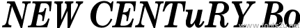 NewCenturySchlbkCnd-Bold-Italic
