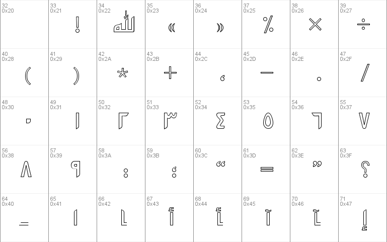 PersianKufiOutlineSSK