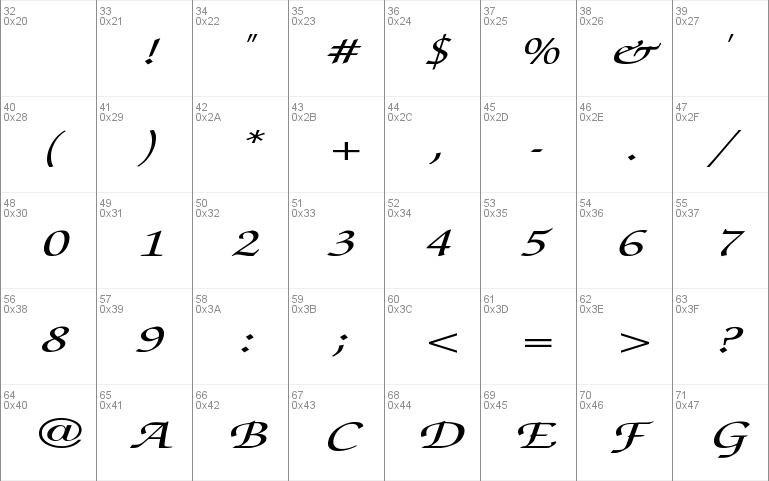 ZapfChancery-MediumItalic Ex